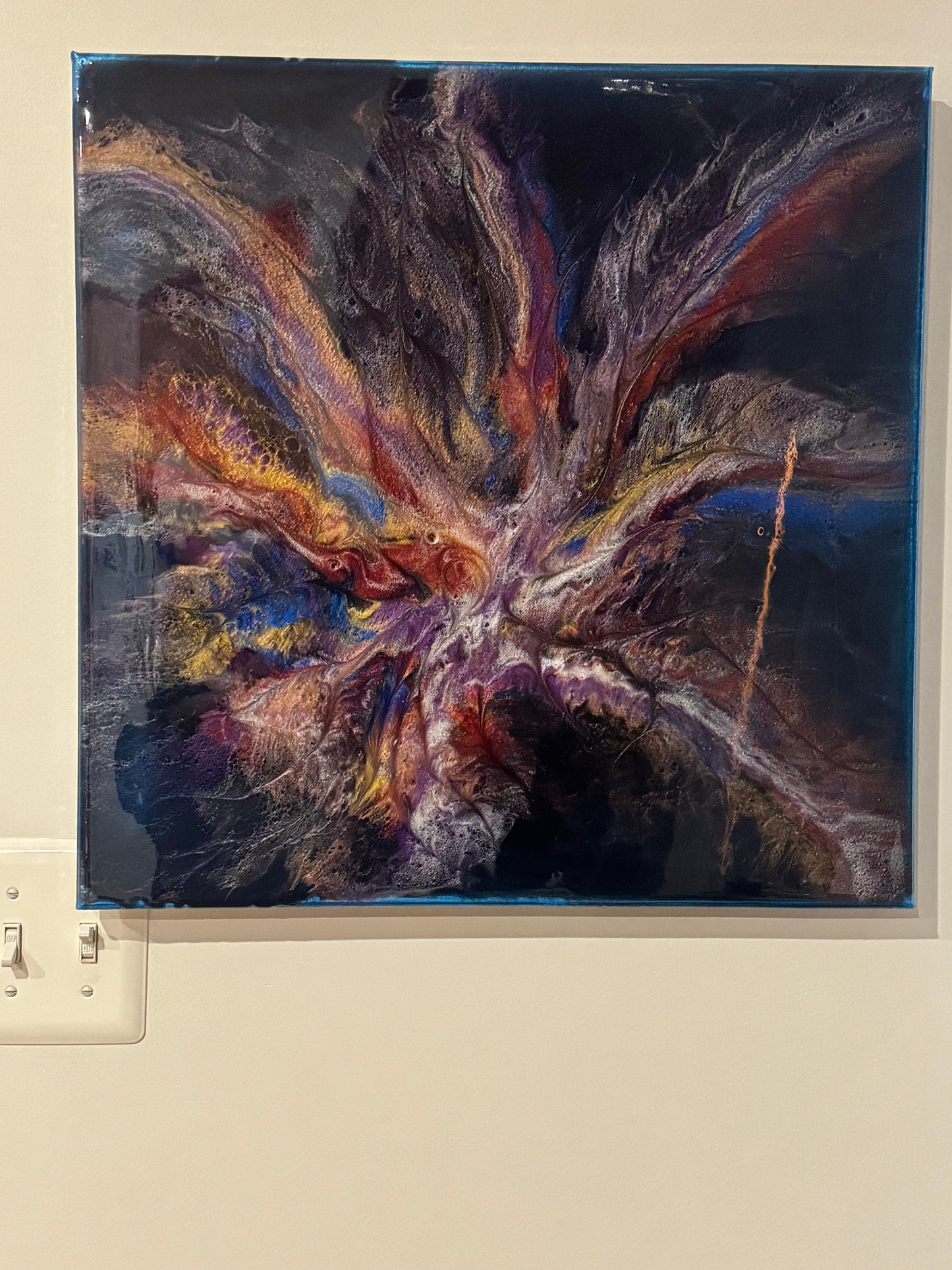 Vibrant Tentacles Canvas