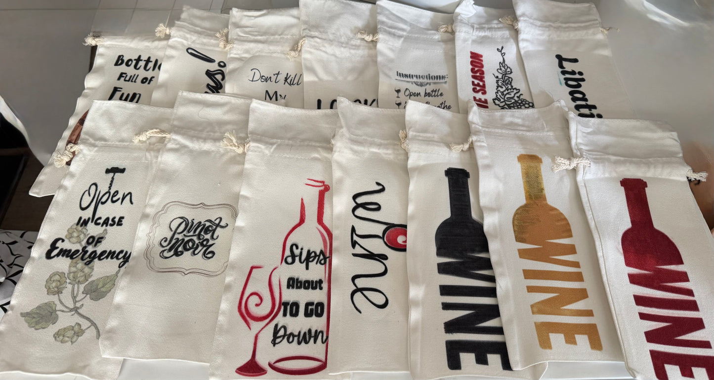Reusable Wine Gift Bag – Simply Unique & Stylish
