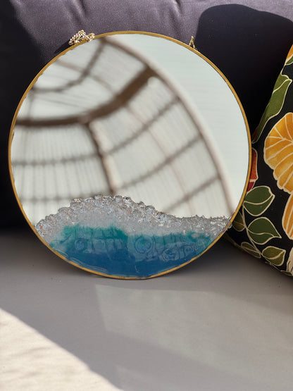 Beach Don’t Kill My Vibe (Beach Scene Resin Art)