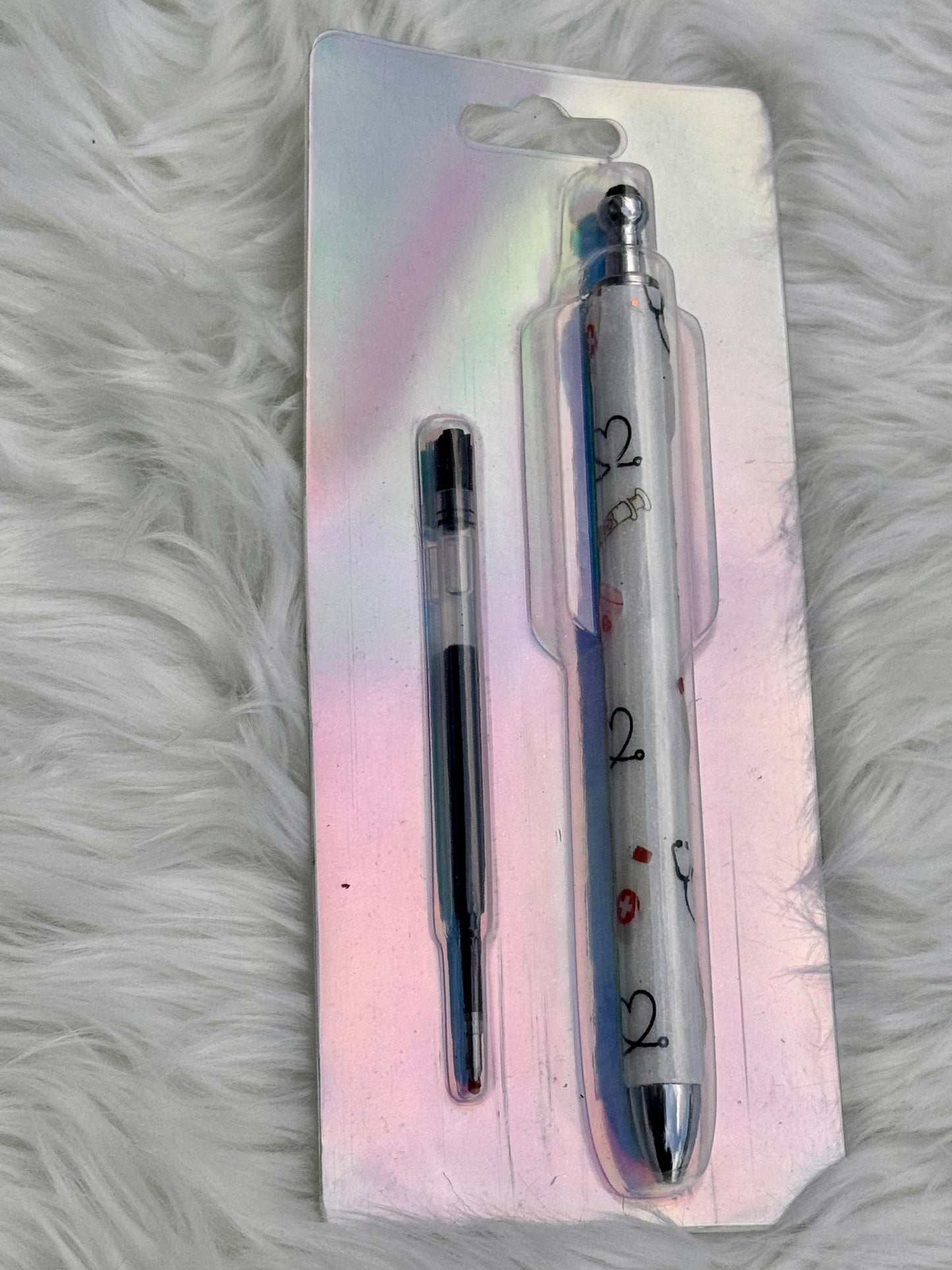 Glittery Medical Pen