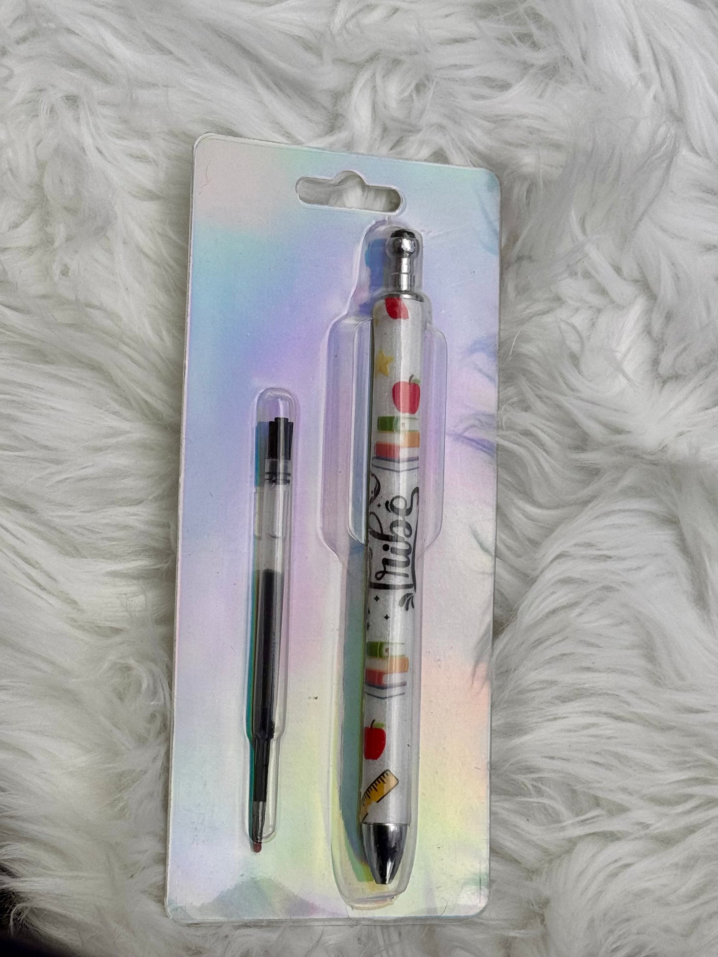 Glittery Teachers Tribe Pen