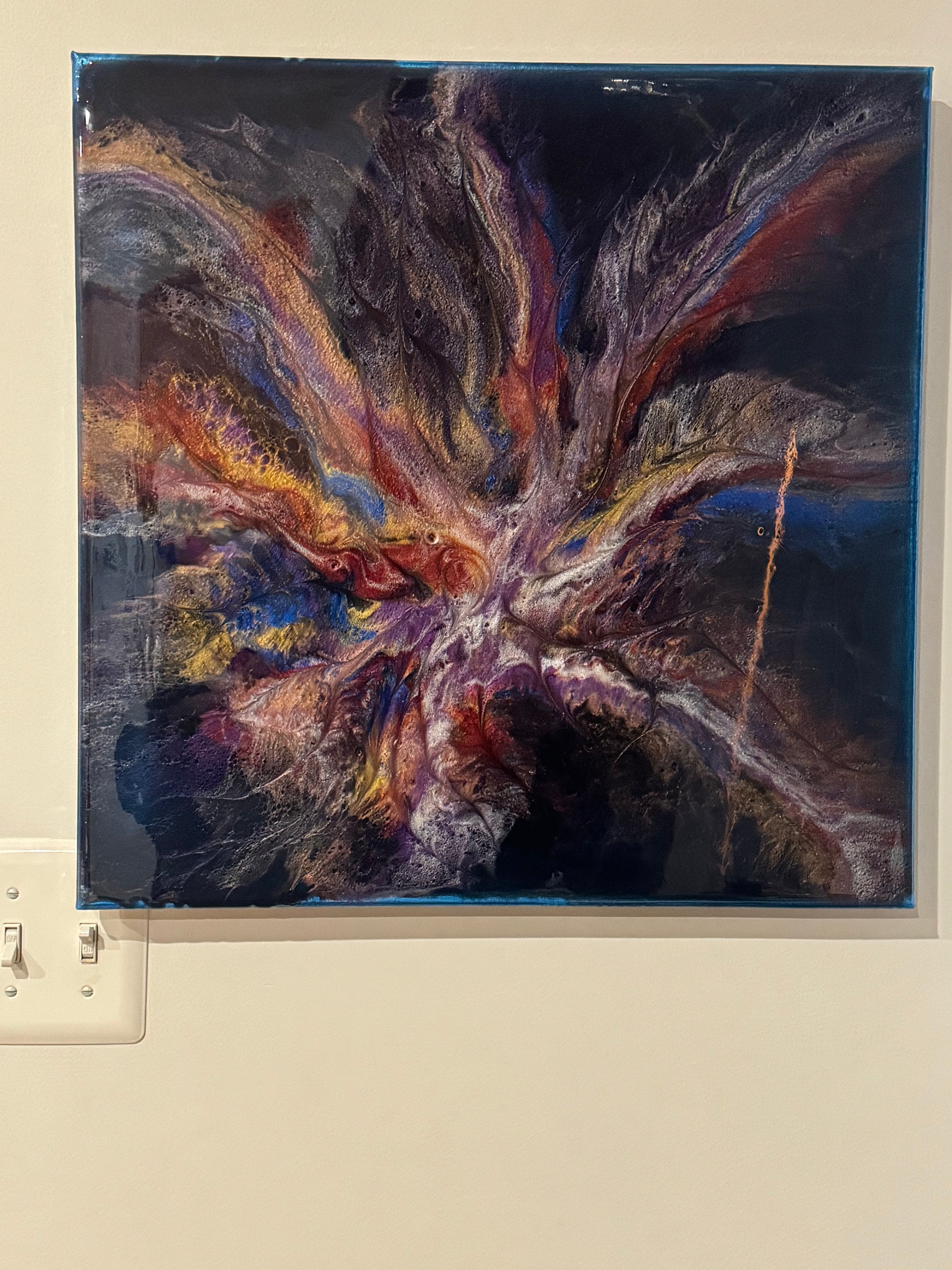 Vibrant Tentacles Canvas