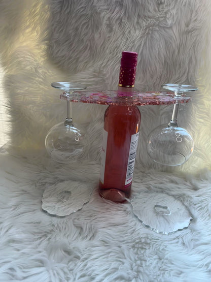 Elegant Resin Wine Caddy – Perfect for Gifting & Entertaining